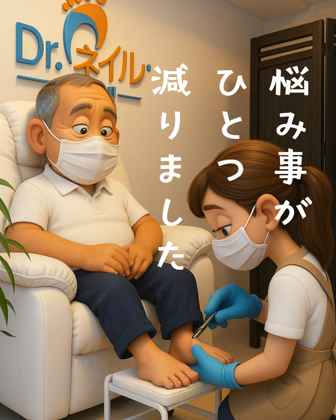 「悩み事がひとつ減りました」 のサムネイル